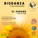 Biodanza y las 4 estaciones: El verano y la noche de San Juan. Sierra Calderona, Casa Betania, Valencia